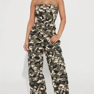 Camouflage Jumpsuit